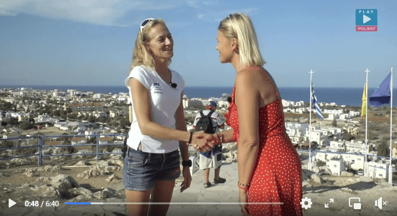 Polacy za granicą - Cypr - wywiad Agata Rudecka